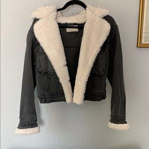 Free people perry teddy jacket